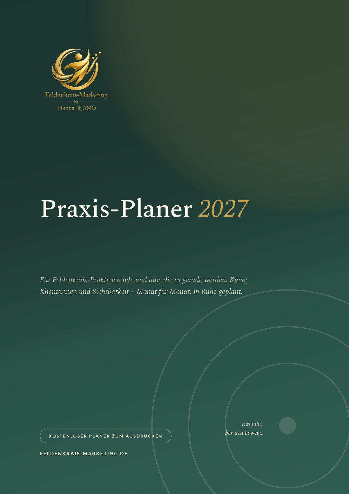 Cover des kostenlosen Praxis-Planers 2027